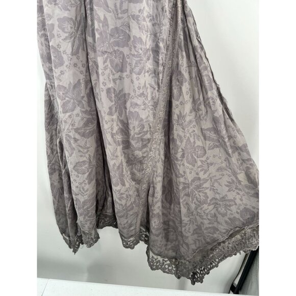 Intimately Free People Women Size Medium Gray Always Been You Maxi Romper - Picture 10 of 12